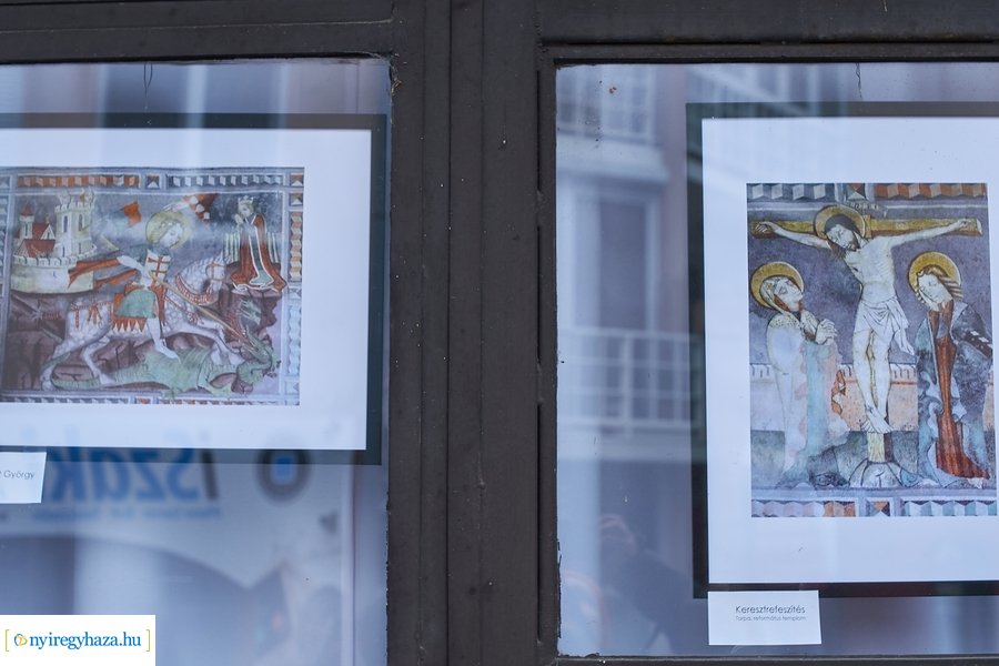 Sipos László kiállítása a Nyírfa téren