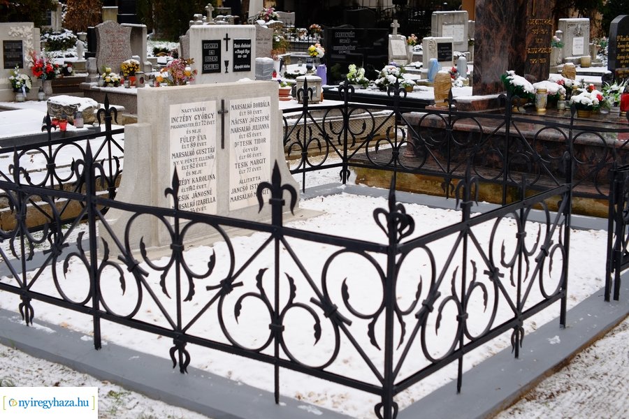 Síremlékek felújítva az Északi temetőben