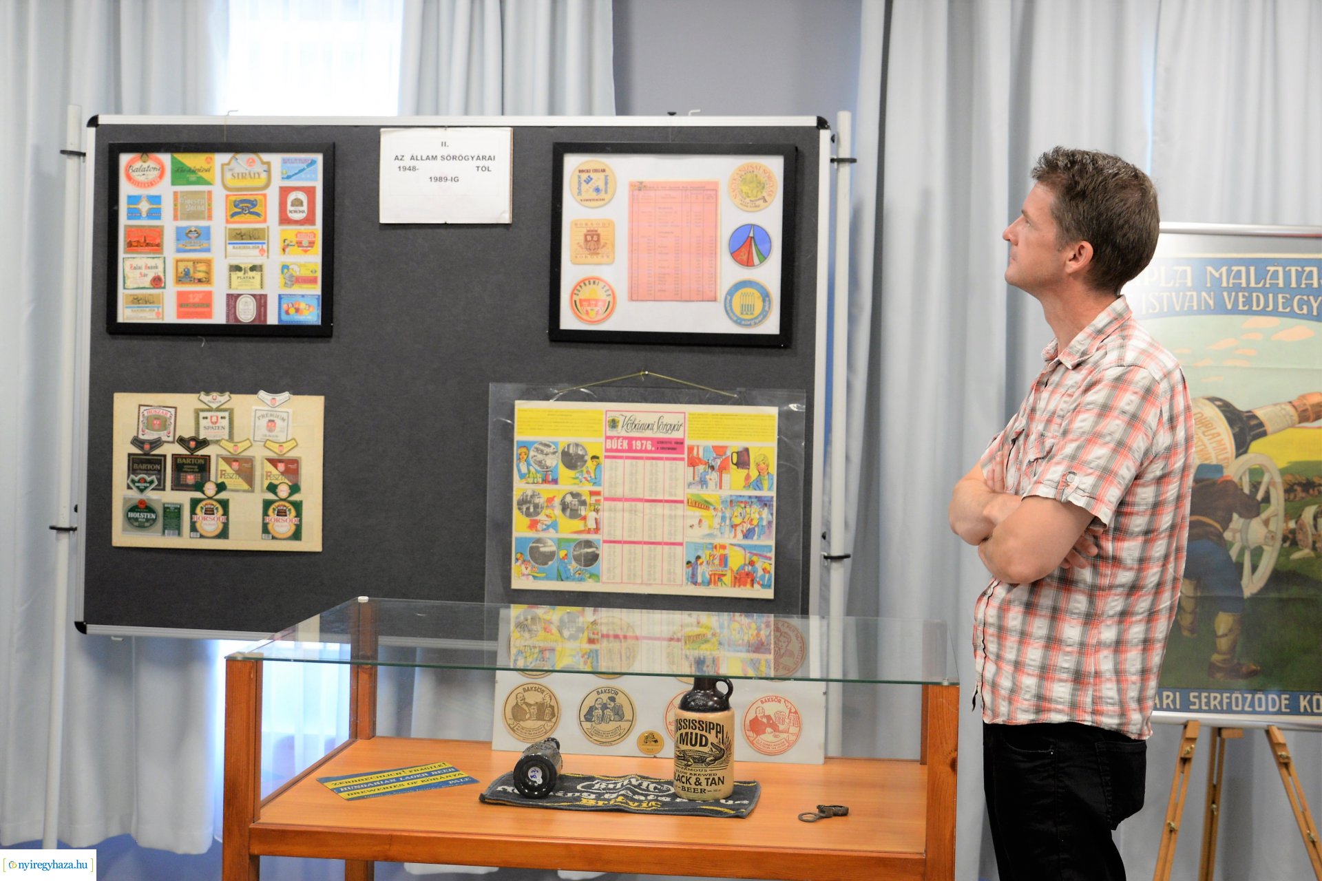 Sörtörténeti kiállítás a Kállay-házban