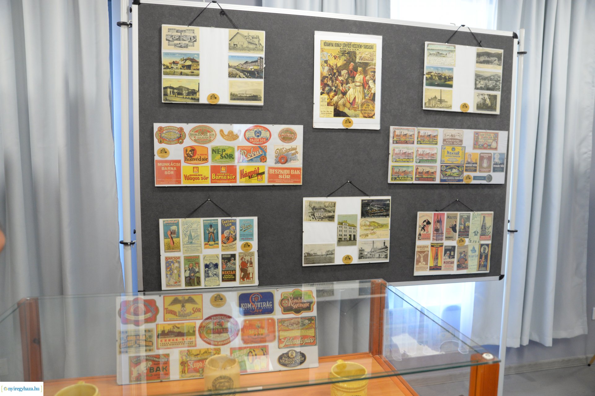 Sörtörténeti kiállítás a Kállay-házban