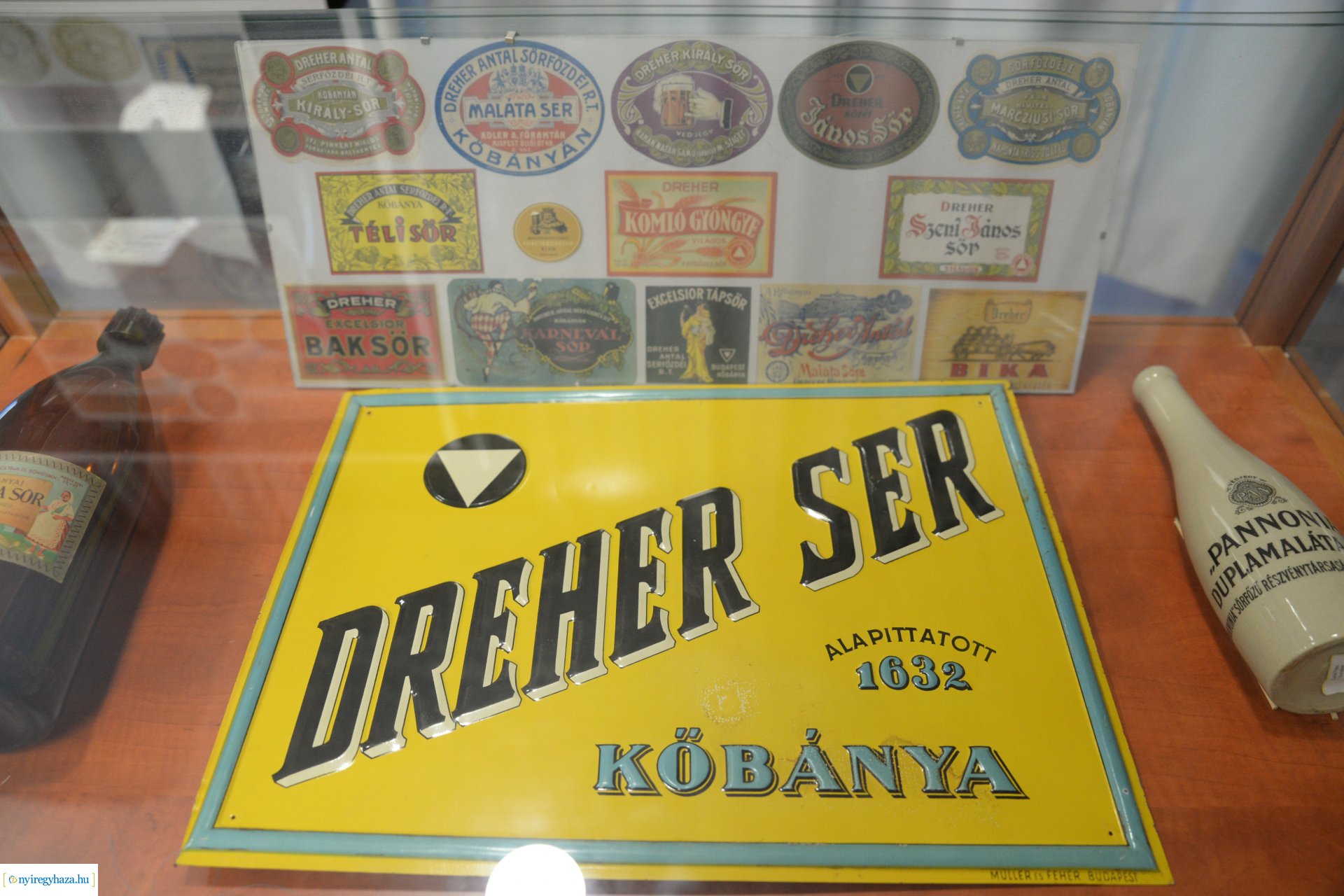 Sörtörténeti kiállítás a Kállay-házban