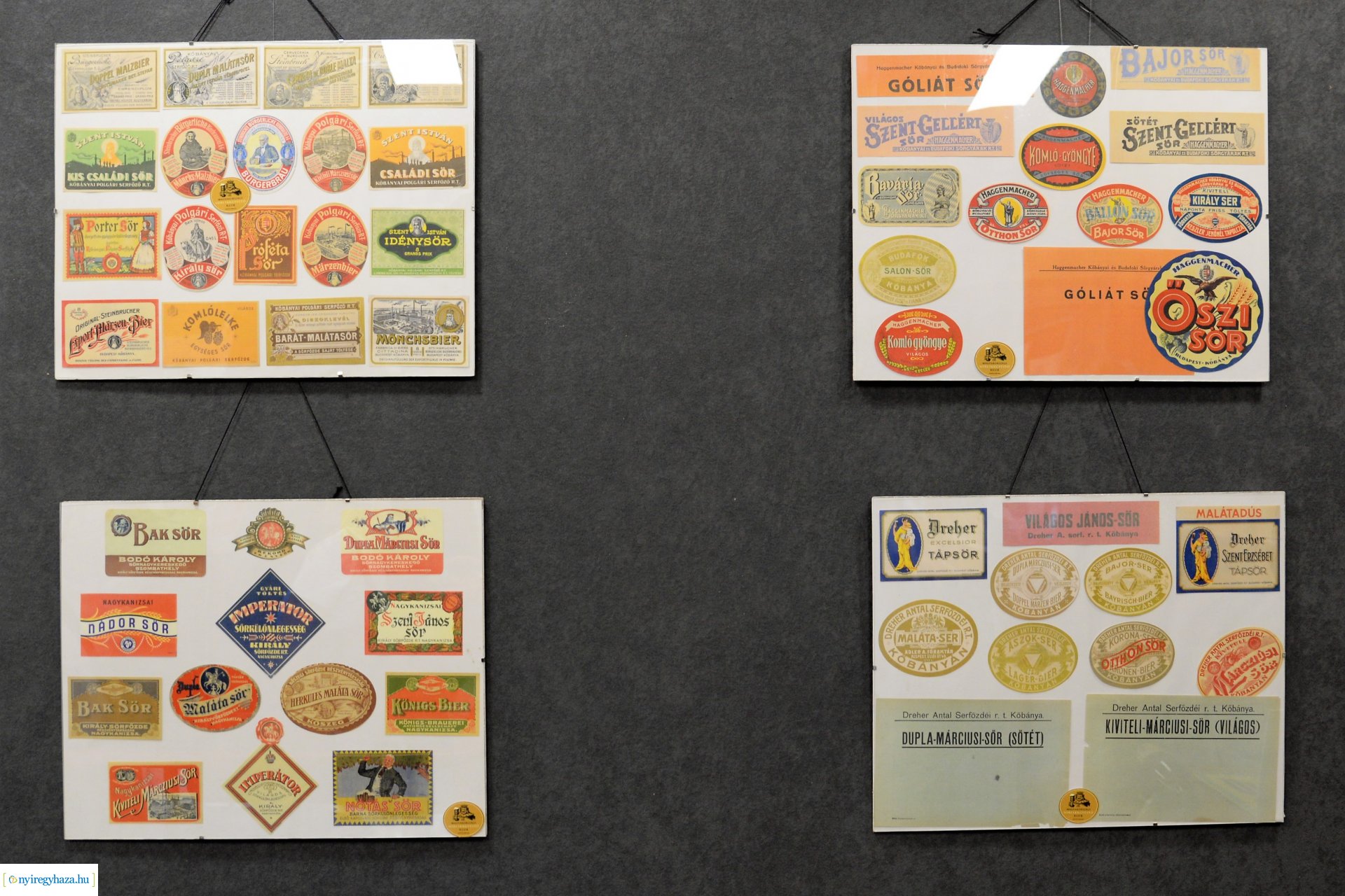 Sörtörténeti kiállítás a Kállay-házban