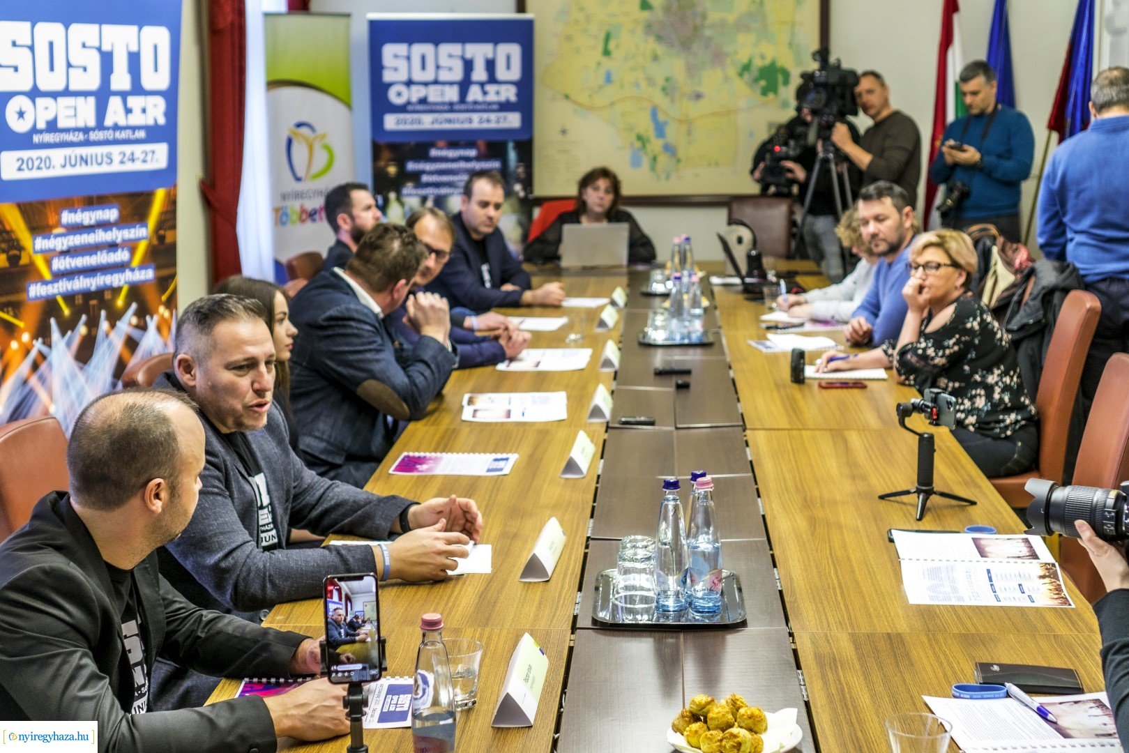 SÓSTÓ OPEN AIR - Sajtótájékoztató a városházán