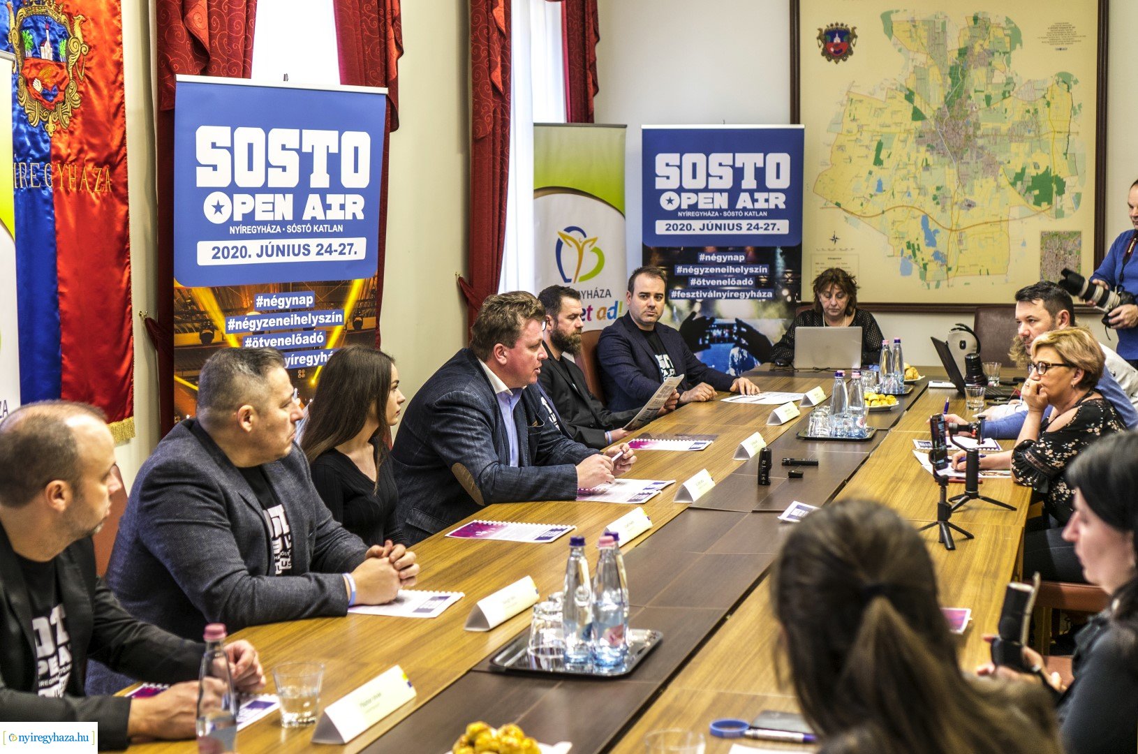 SÓSTÓ OPEN AIR - Sajtótájékoztató a városházán