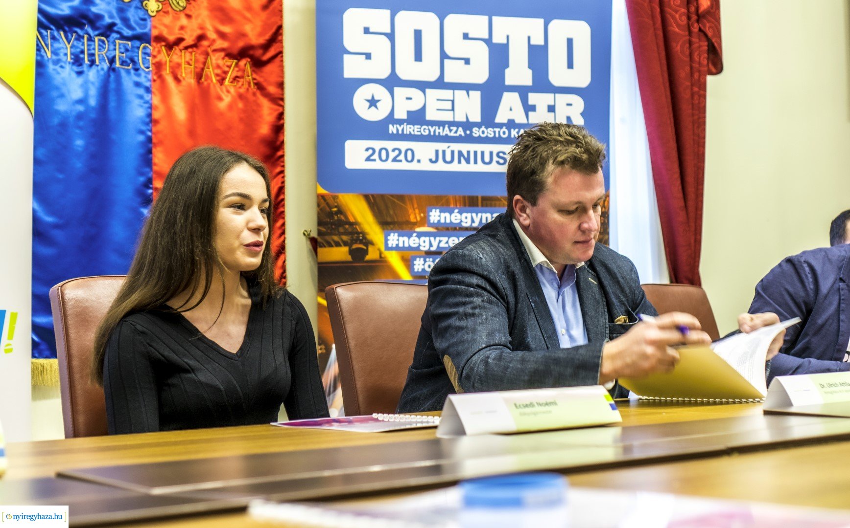 SÓSTÓ OPEN AIR - Sajtótájékoztató a városházán