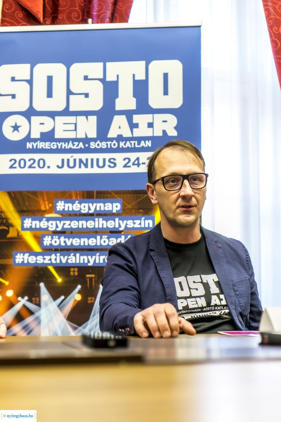 SÓSTÓ OPEN AIR - Sajtótájékoztató a városházán