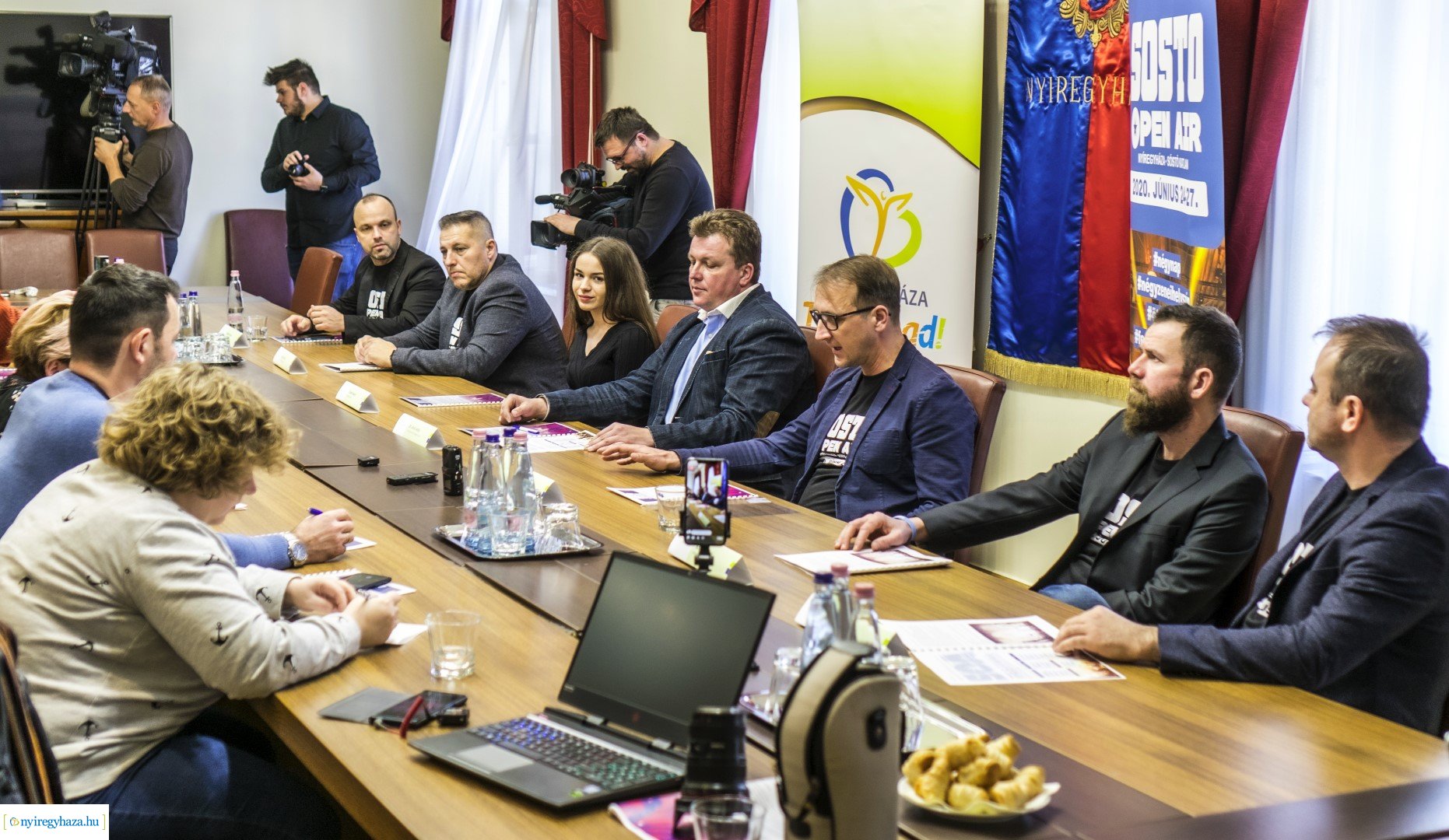 SÓSTÓ OPEN AIR - Sajtótájékoztató a városházán