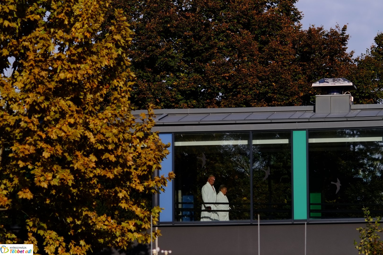 Sóstó őszies arca 2025 októberében