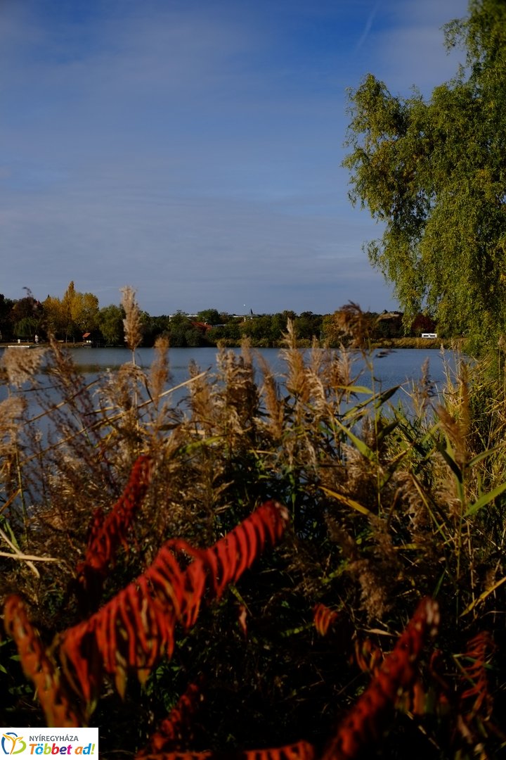 Sóstó őszies arca 2025 októberében