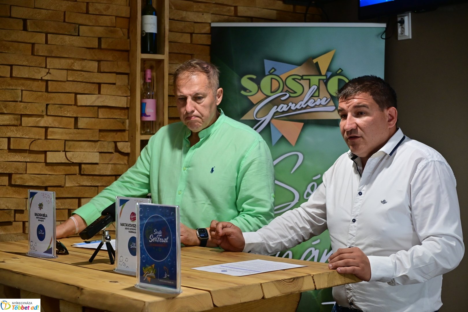 Sóstó Serfeszt 2026 sajtótájékoztató