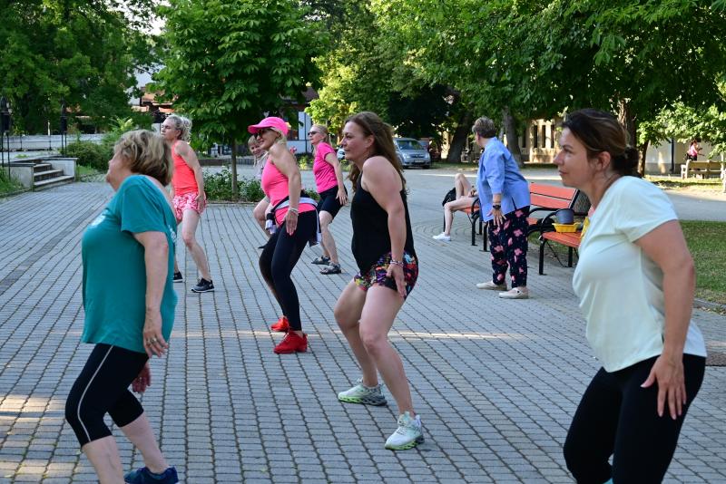 Sóstói fitt esték - zumba a szabadban