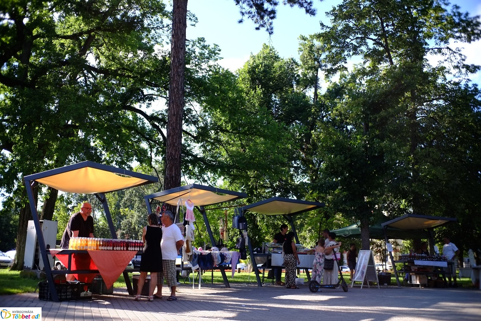 Sóstói piac 2025 júliusában