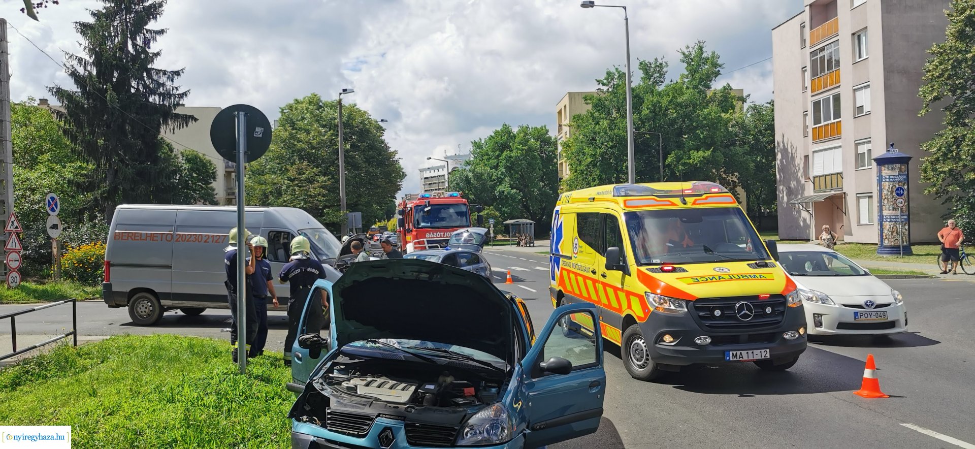 Sóstói úti baleset