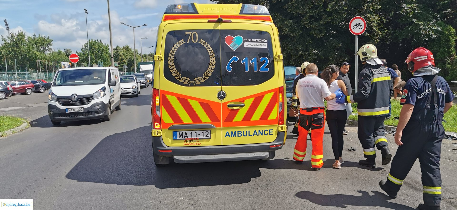 Sóstói úti baleset