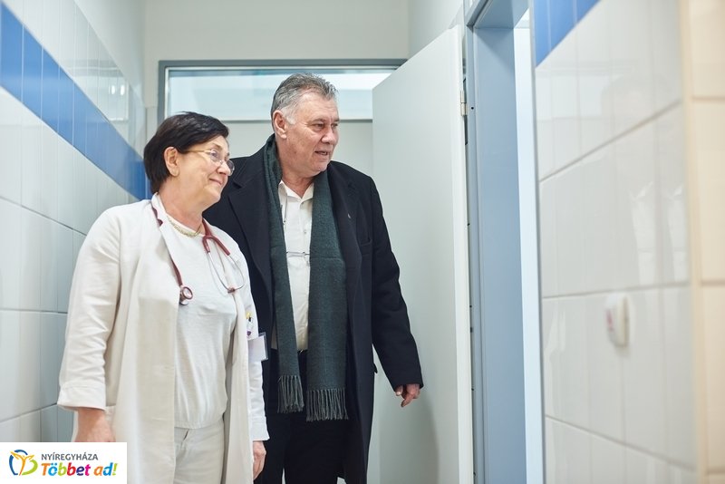 Sóstói úti kórház fejlesztések 