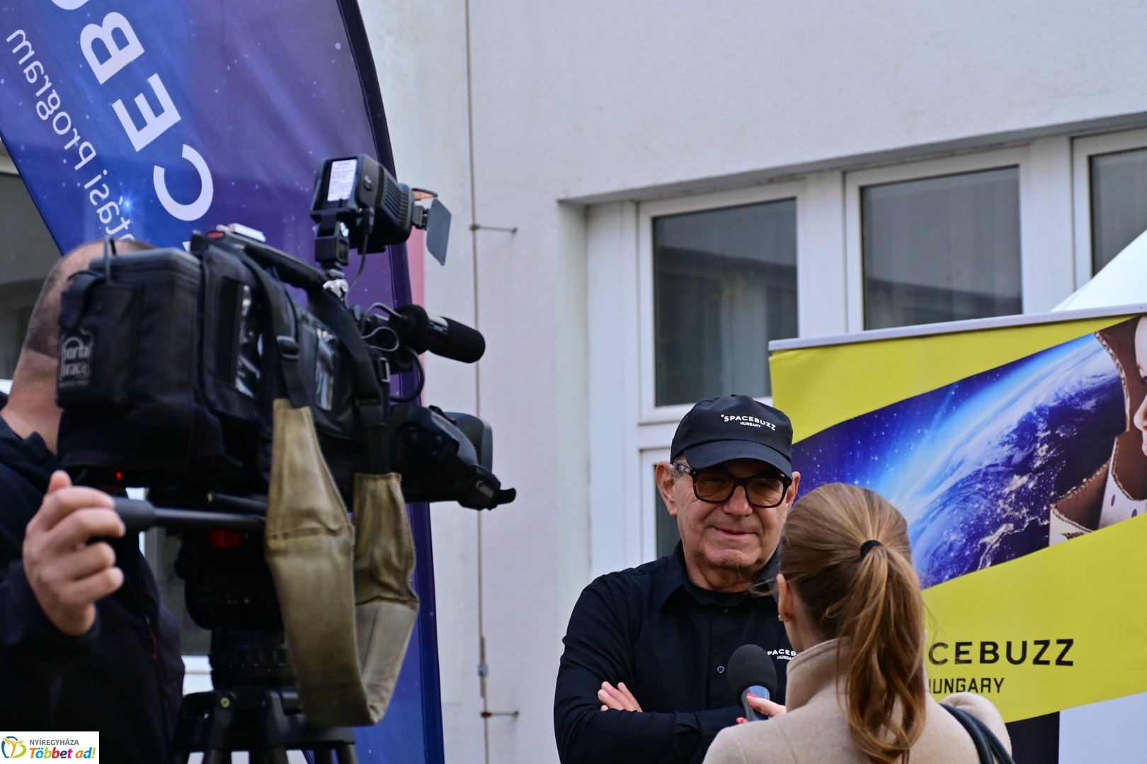 Spacebuzz a Vécsey iskolában 2025 októberében