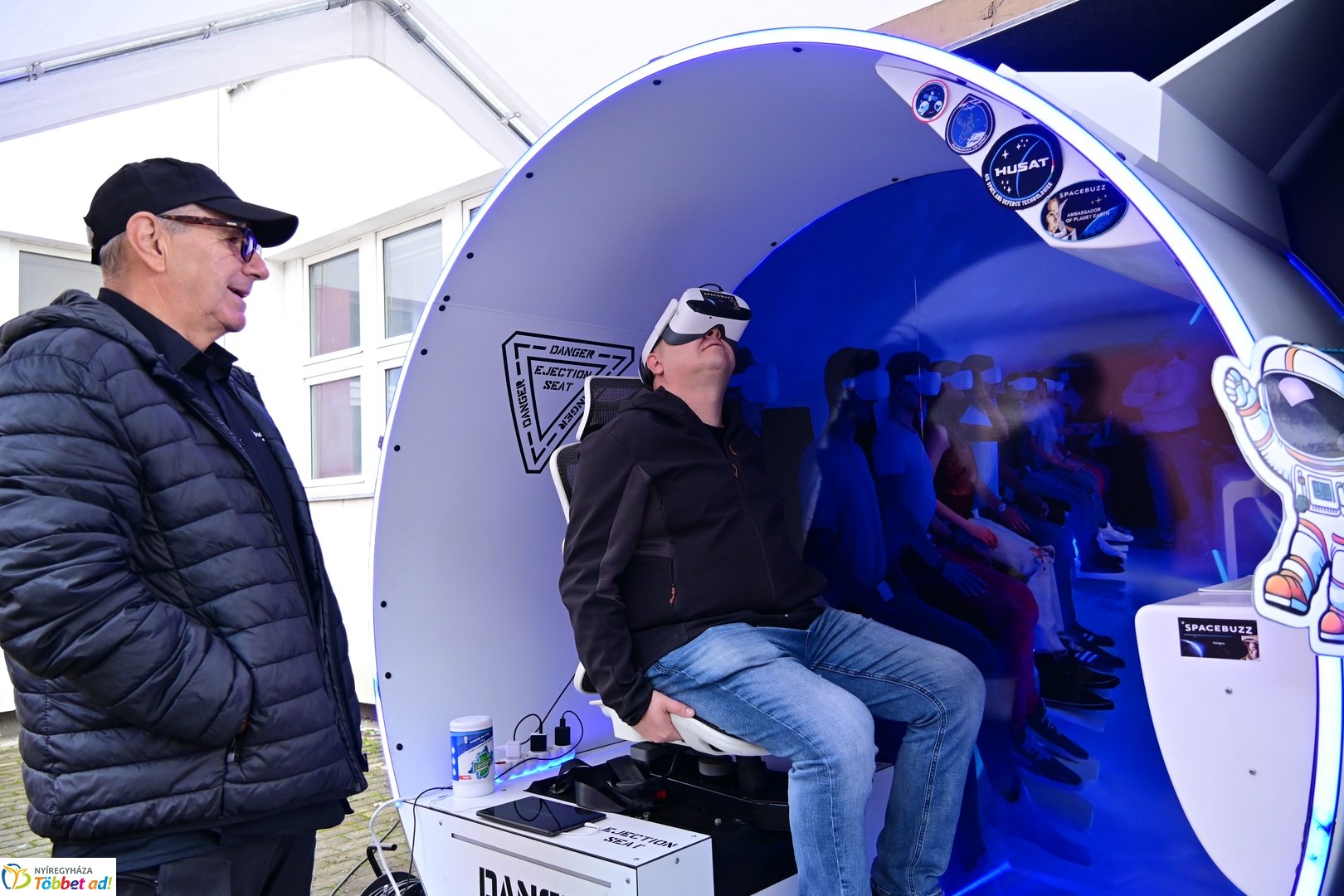 Spacebuzz a Vécsey iskolában 2025 októberében