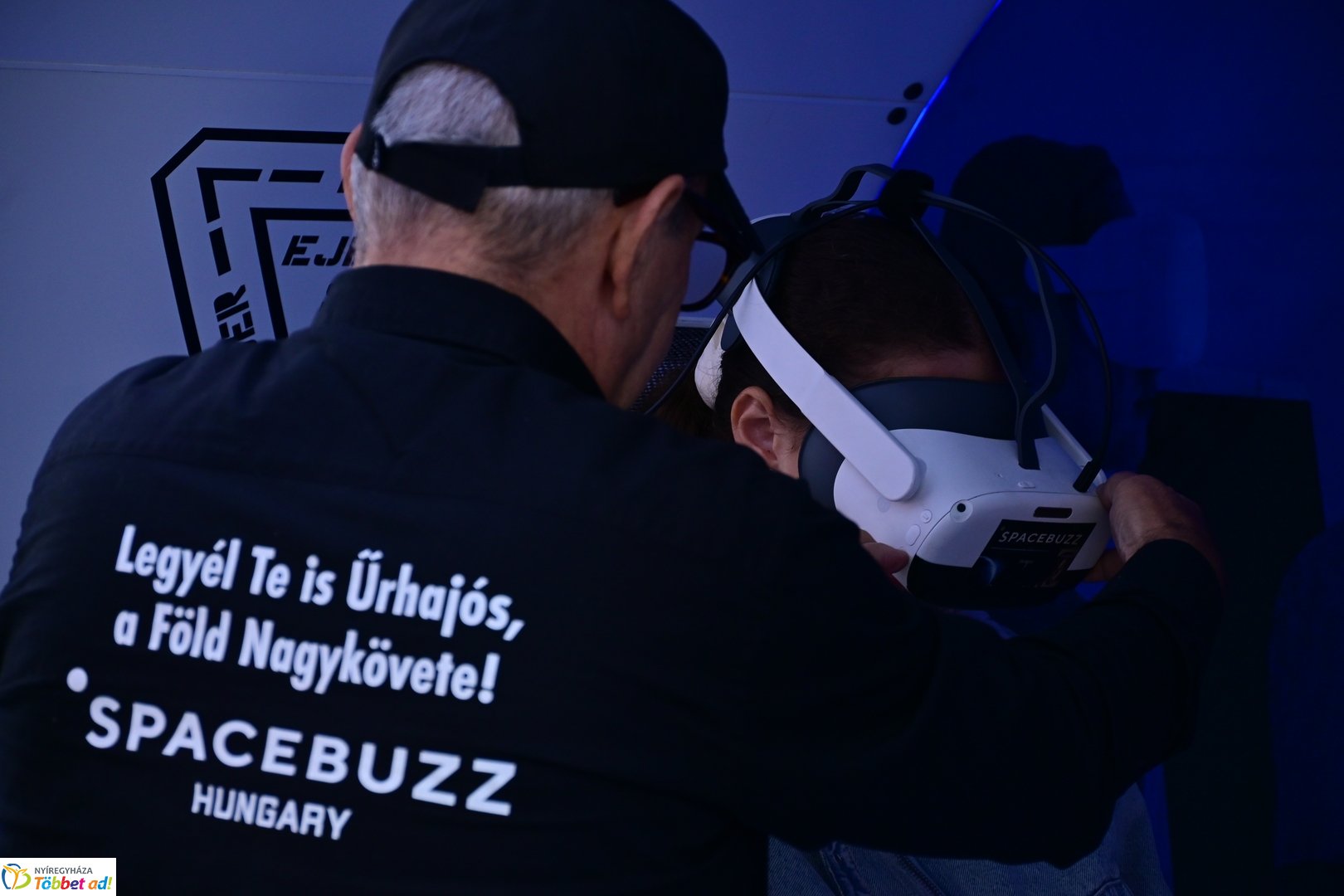 Spacebuzz a Vécsey iskolában 2025 októberében