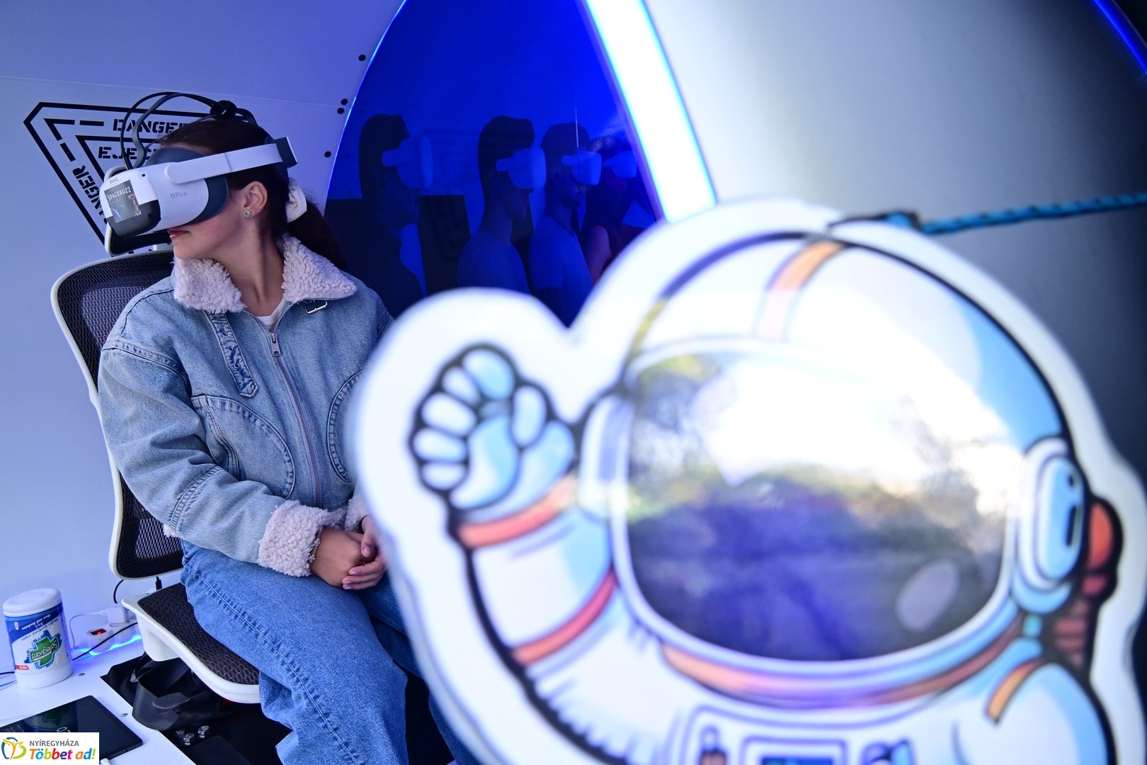 Spacebuzz a Vécsey iskolában 2025 októberében