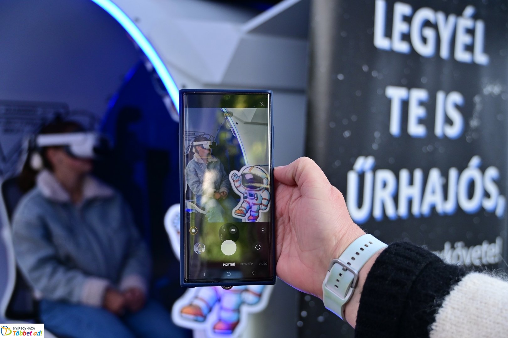 Spacebuzz a Vécsey iskolában 2025 októberében