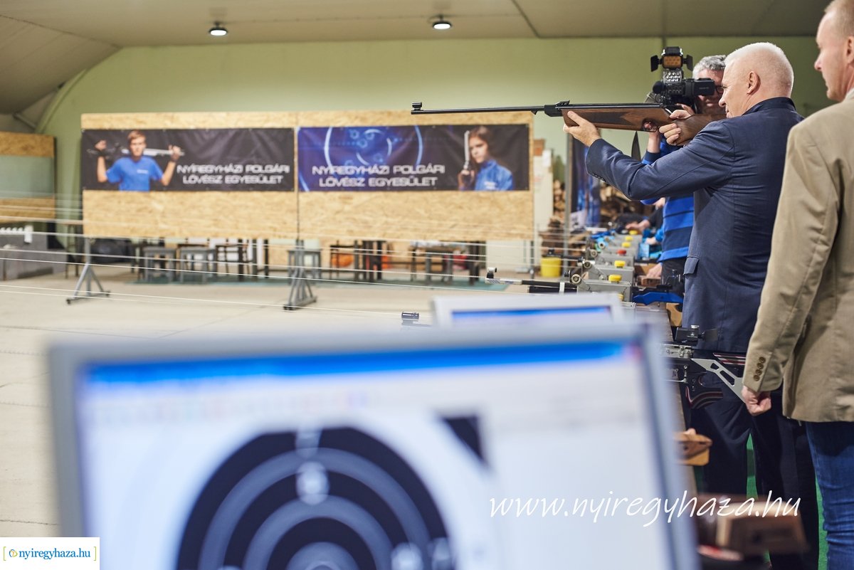 Sport lőtér átadó