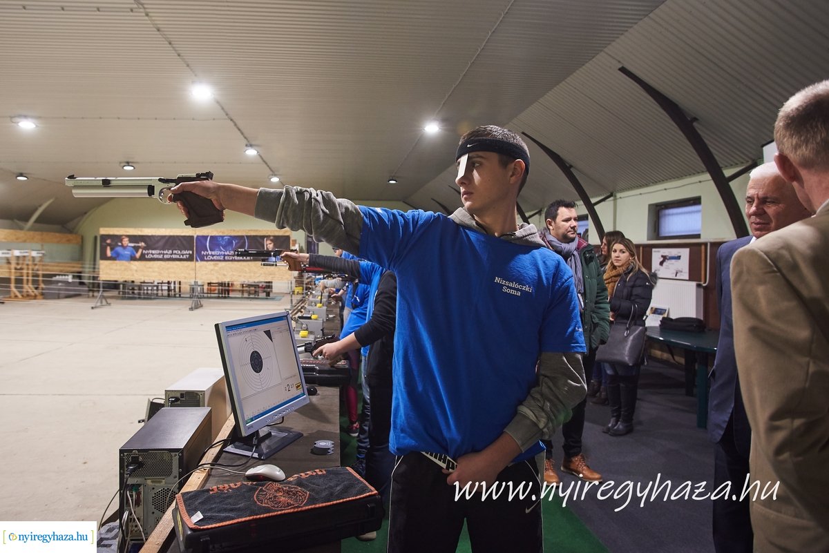 Sport lőtér átadó