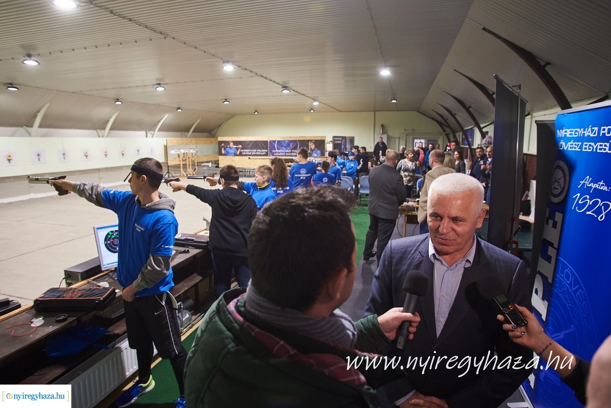 Sport lőtér átadó