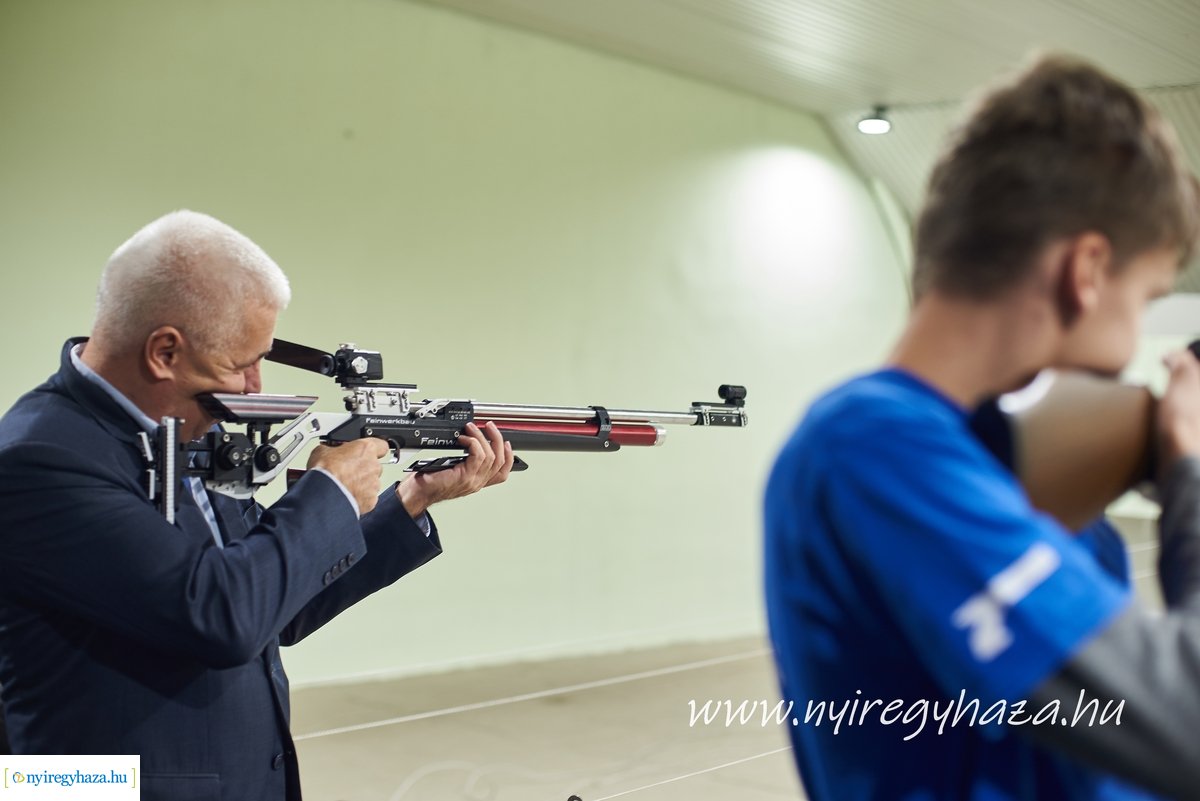 Sport lőtér átadó