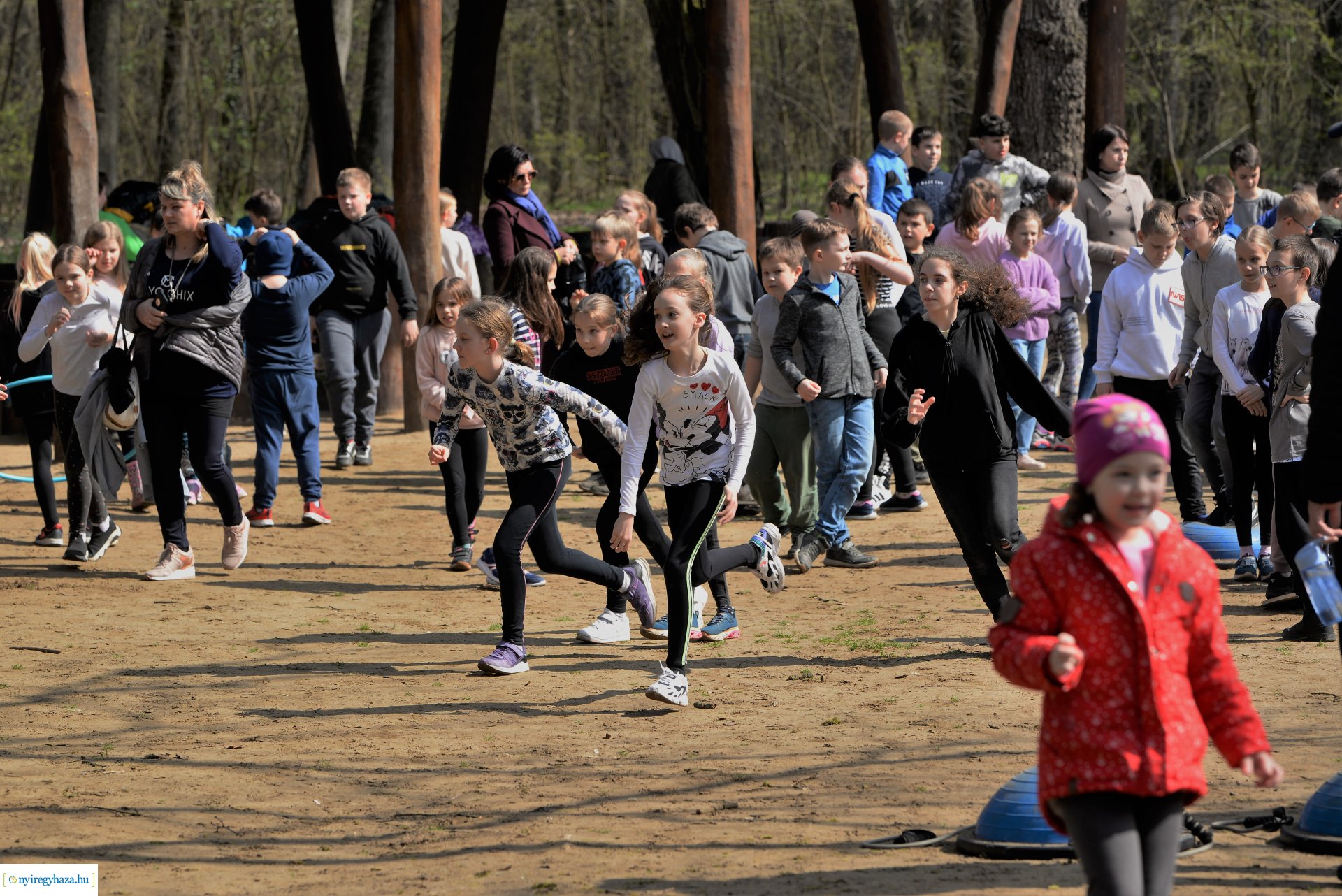 Sportdélután az Erdei Tornapályán
