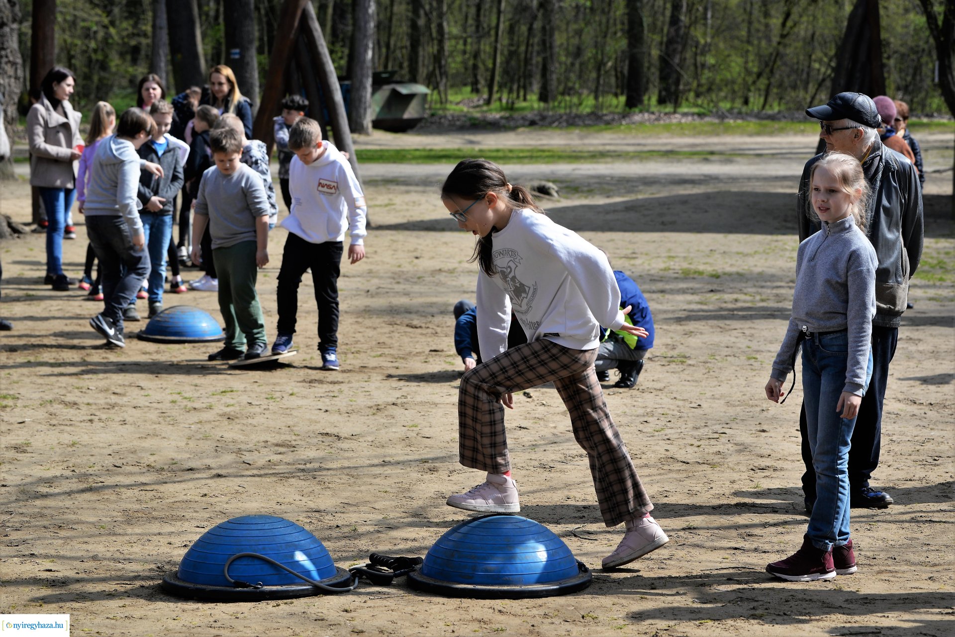 Sportdélután az Erdei Tornapályán
