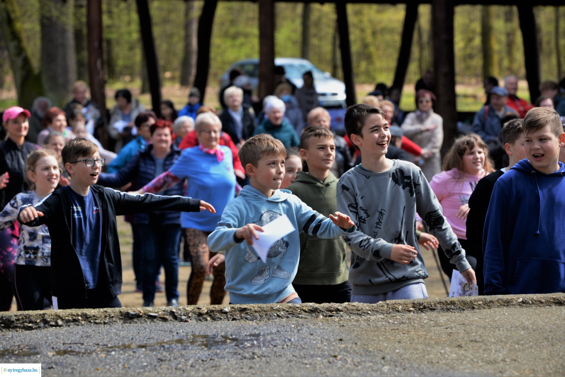 Sportdélután az Erdei Tornapályán