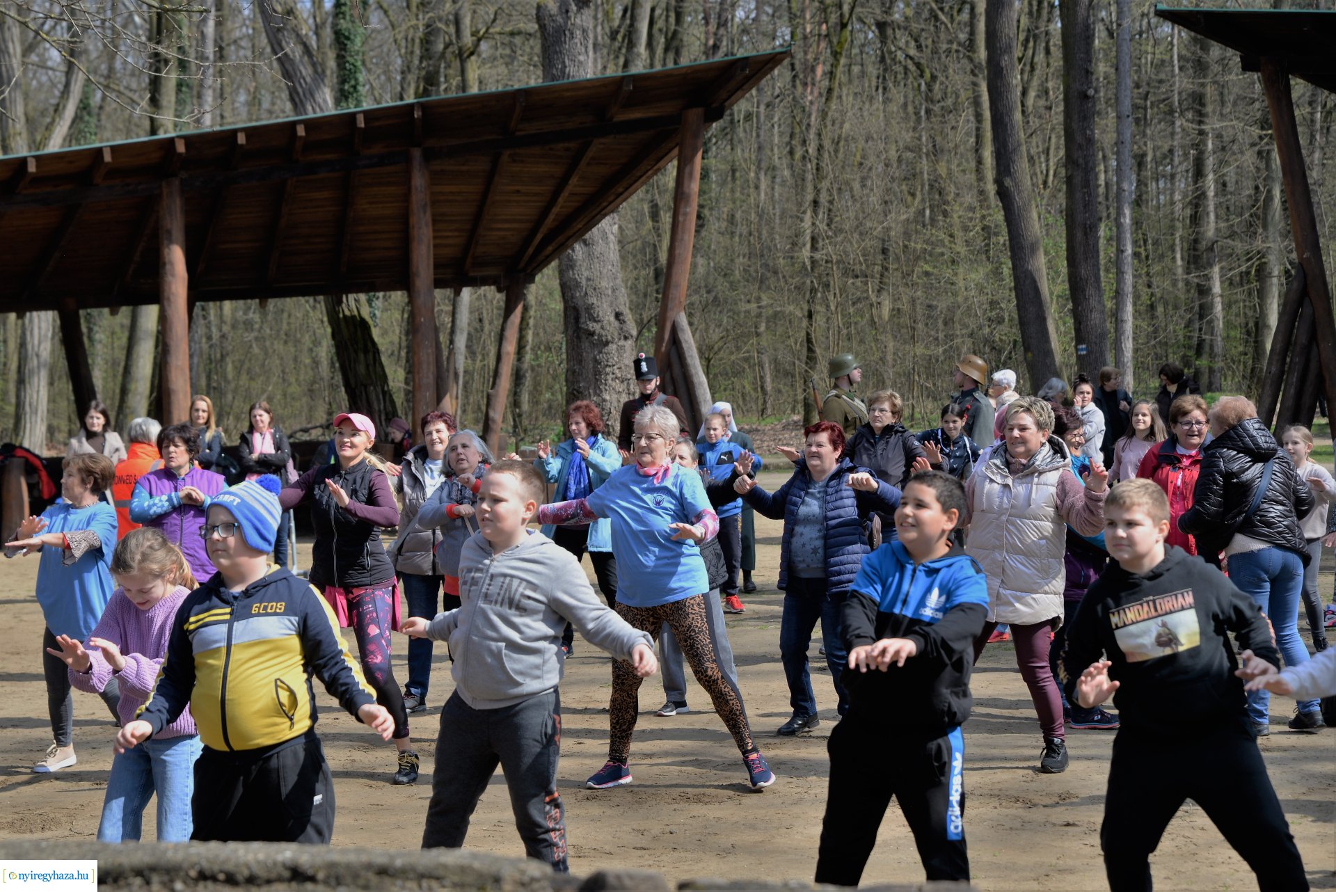 Sportdélután az Erdei Tornapályán