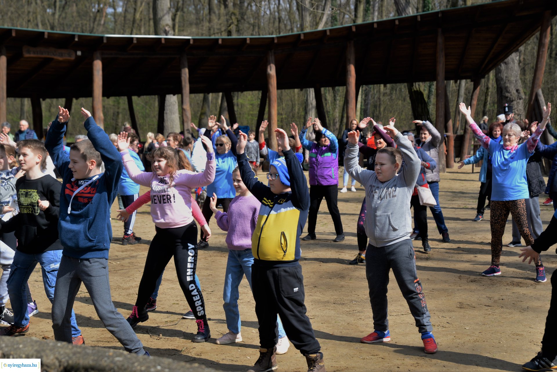 Sportdélután az Erdei Tornapályán
