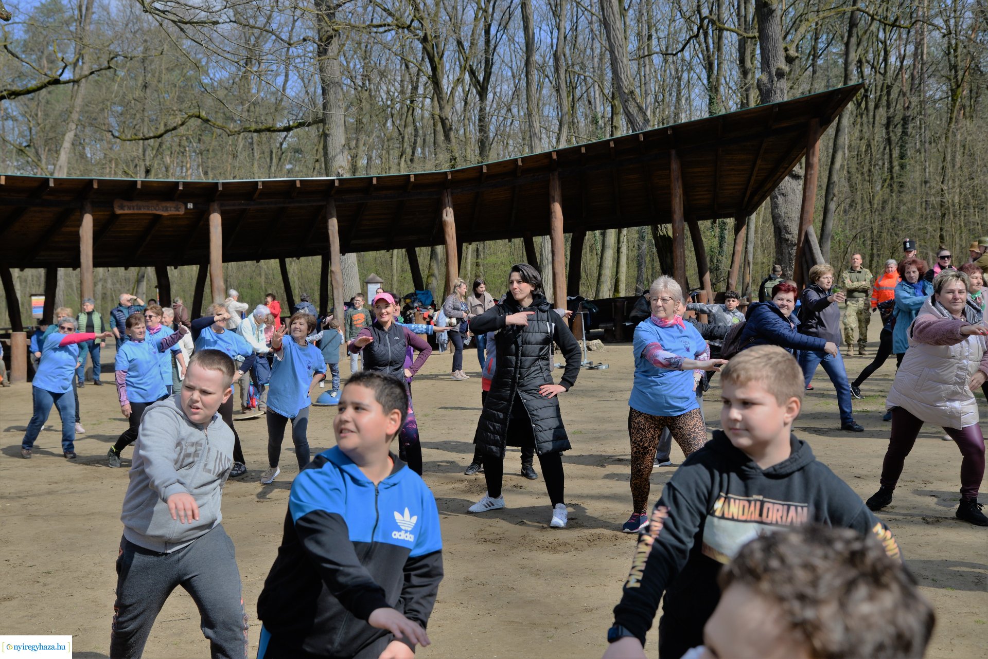 Sportdélután az Erdei Tornapályán