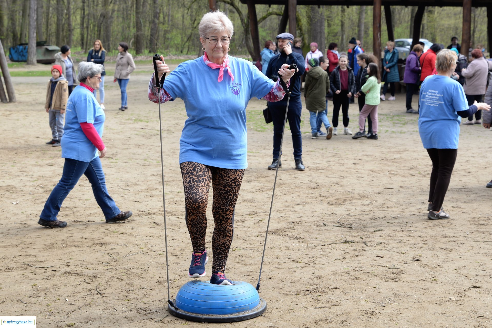 Sportdélután az Erdei Tornapályán