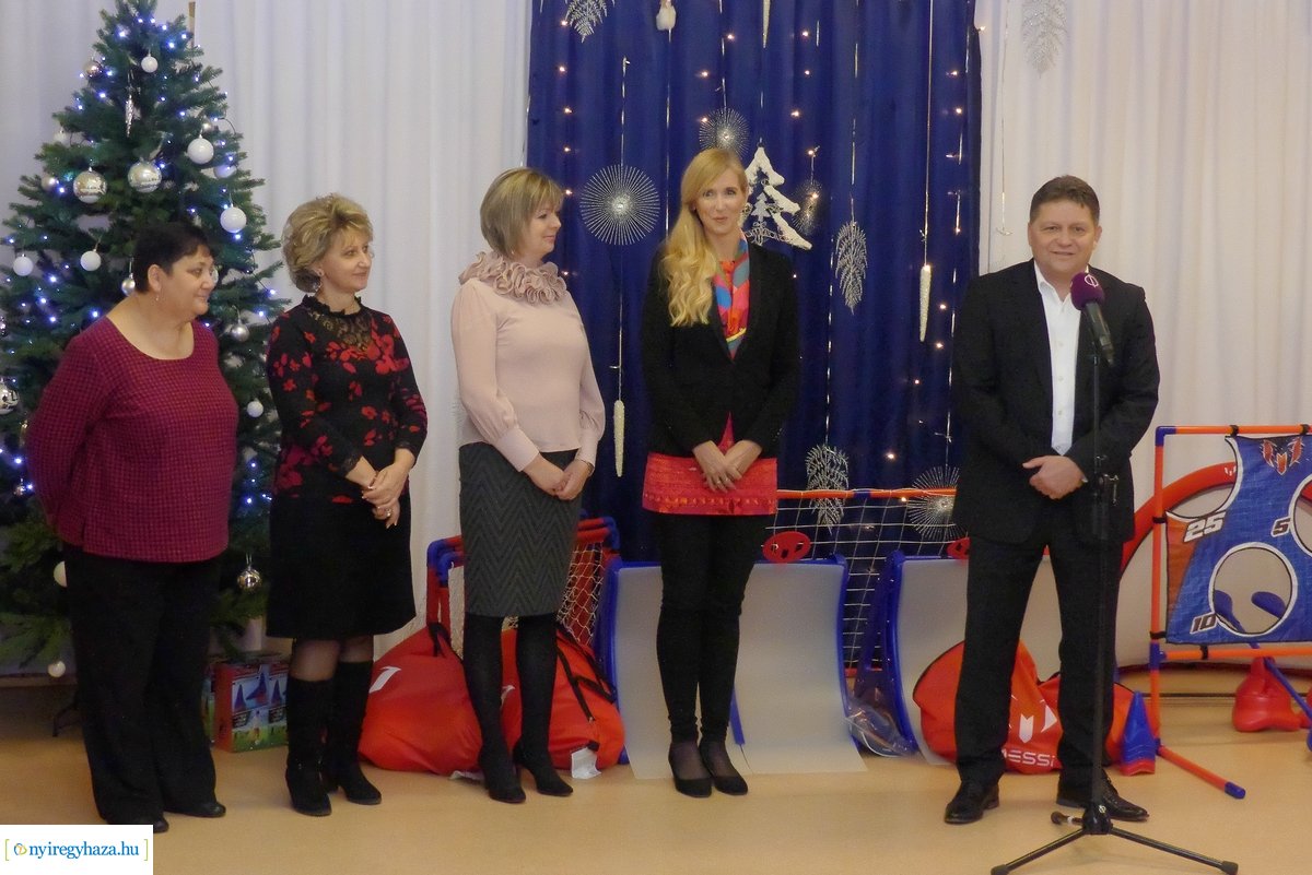 Sporteszköz adomány a Tündérkert óvodának