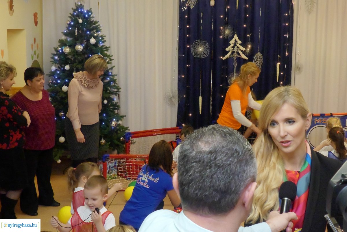 Sporteszköz adomány a Tündérkert óvodának