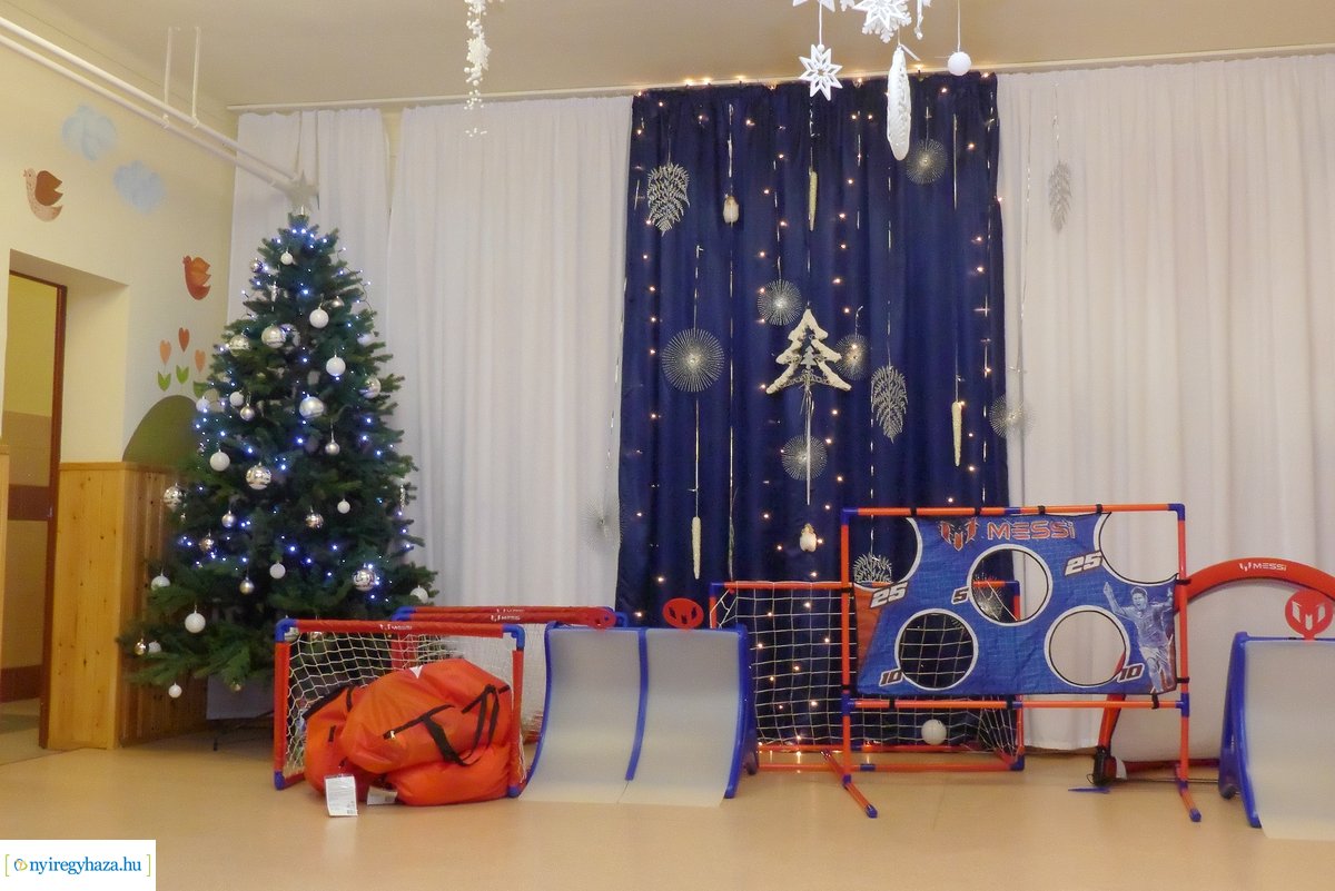 Sporteszköz adomány a Tündérkert óvodának