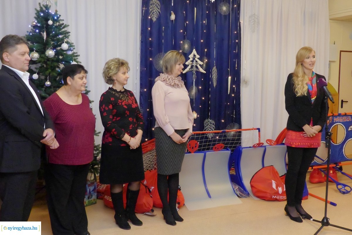 Sporteszköz adomány a Tündérkert óvodának