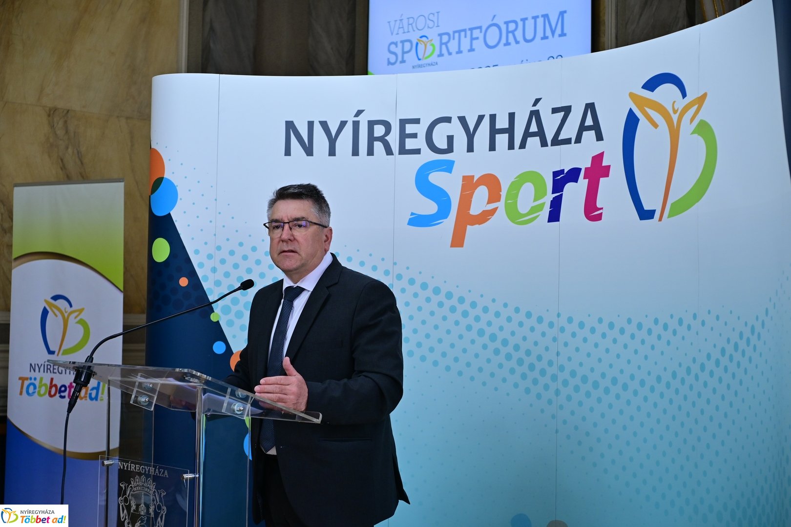 Sportfórum a Városházán 2025 májusában