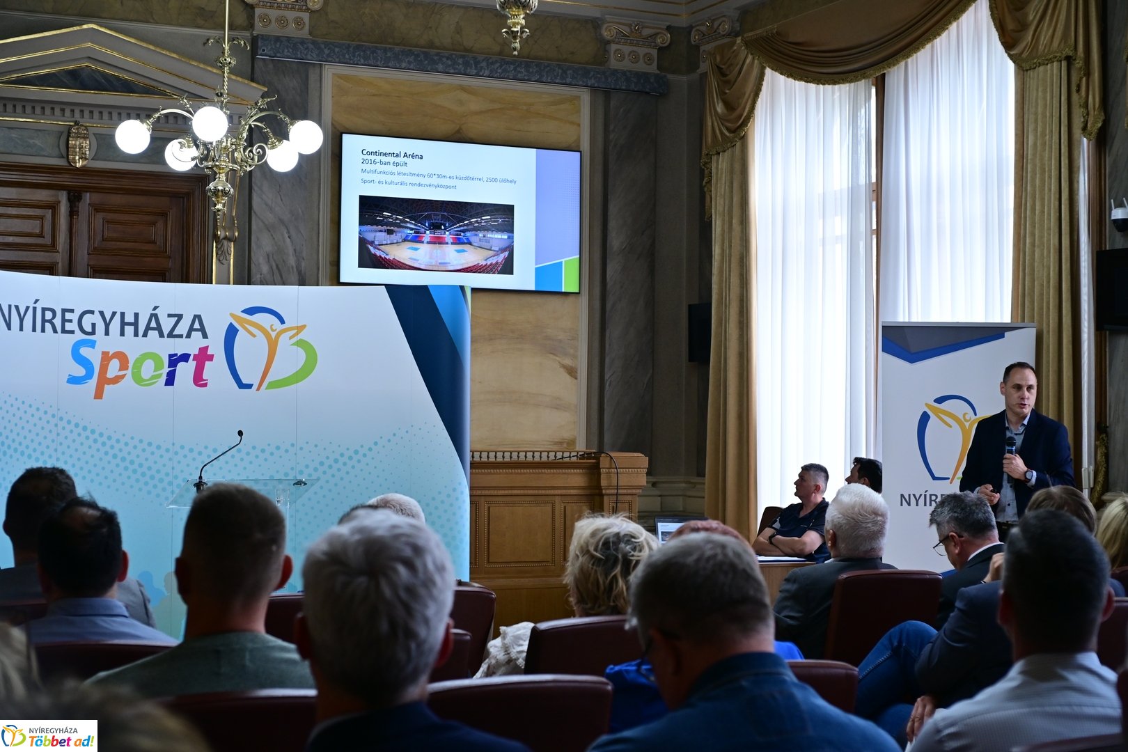 Sportfórum a Városházán 2025 májusában