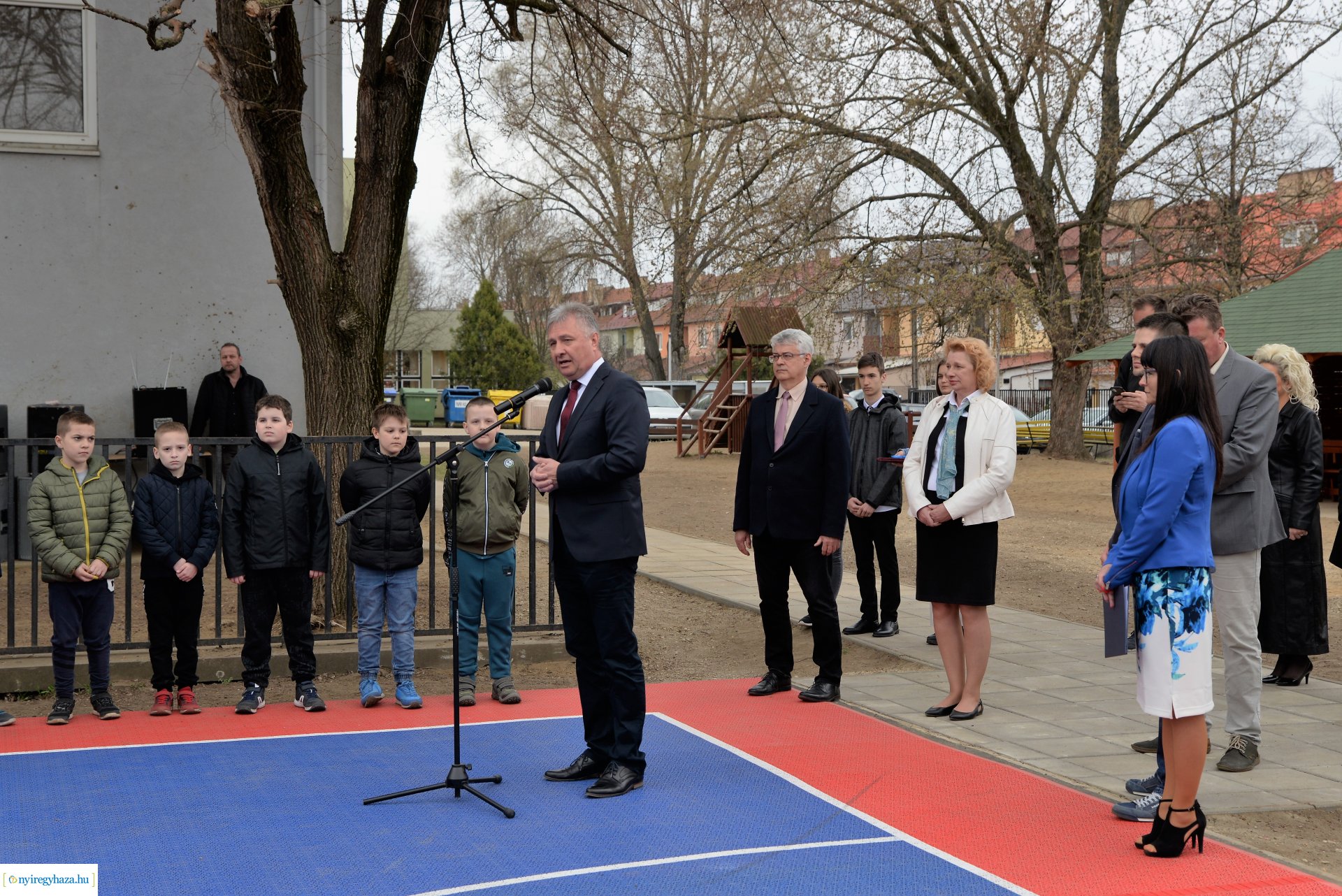 Sportpálya átadás a Kertvárosi Általános Iskolában