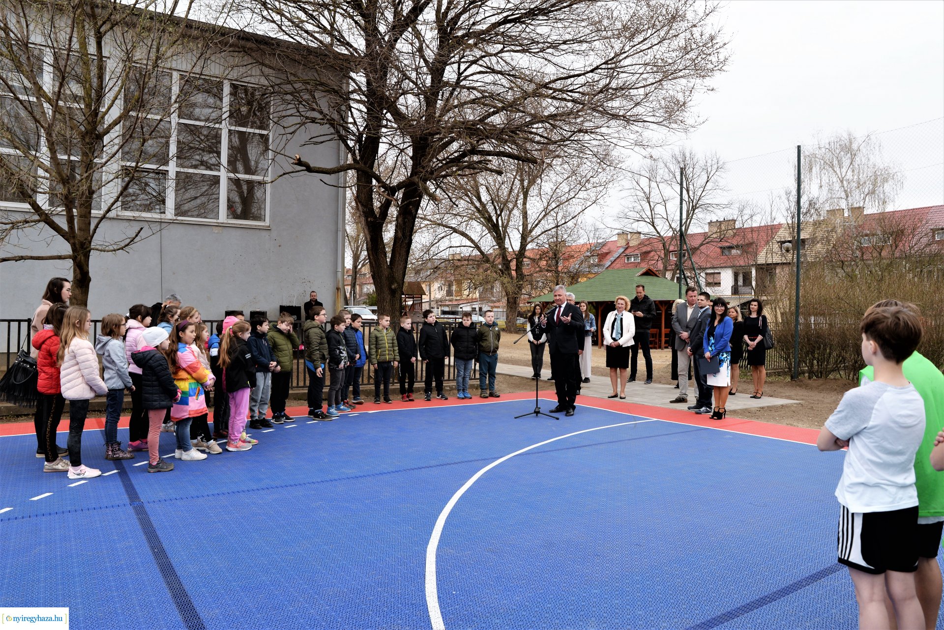 Sportpálya átadás a Kertvárosi Általános Iskolában
