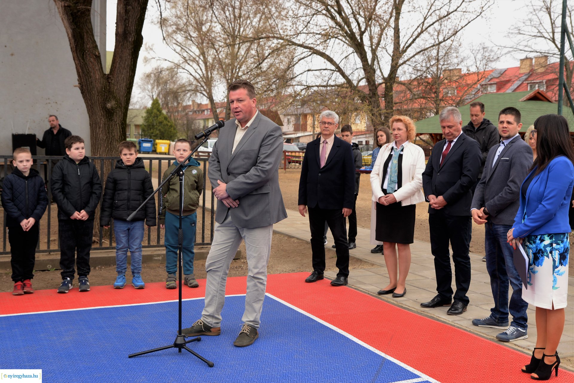 Sportpálya átadás a Kertvárosi Általános Iskolában