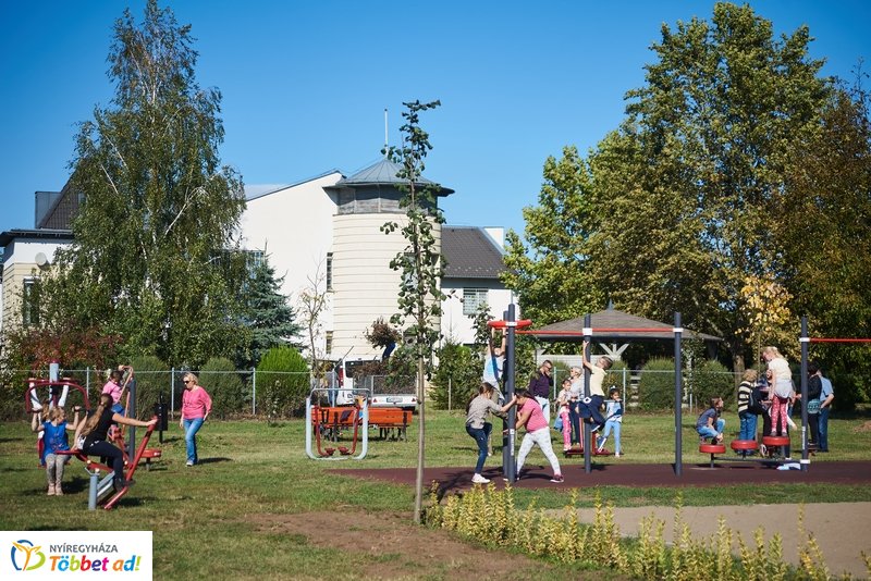 Sportpark a Csiha Kálmán utcán