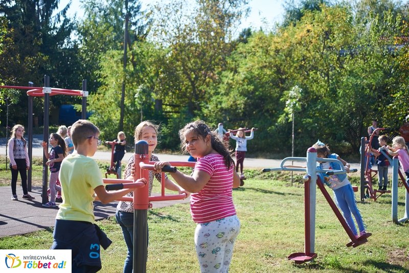 Sportpark a Csiha Kálmán utcán