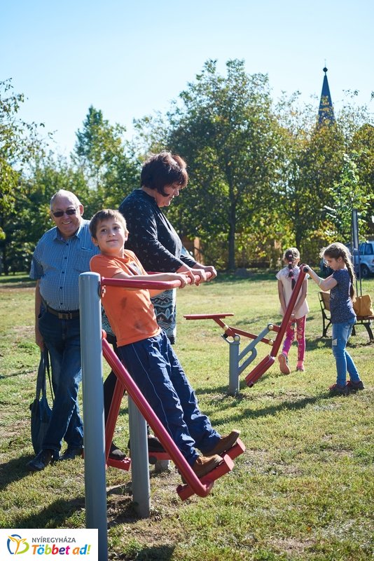 Sportpark a Csiha Kálmán utcán