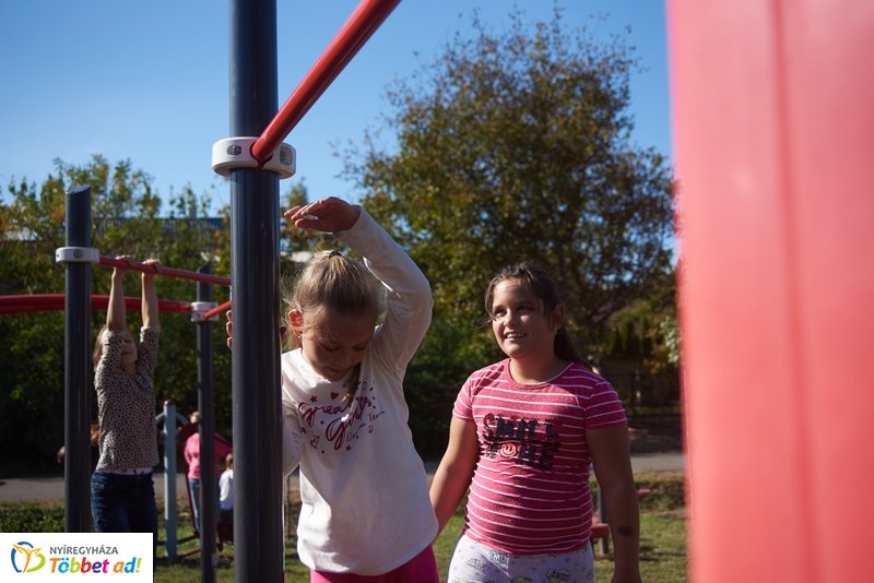 Sportpark a Csiha Kálmán utcán