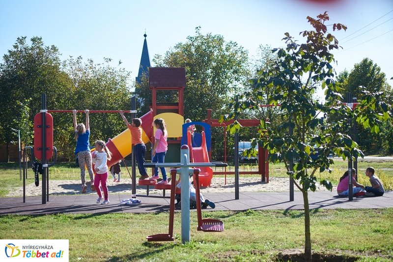 Sportpark a Csiha Kálmán utcán