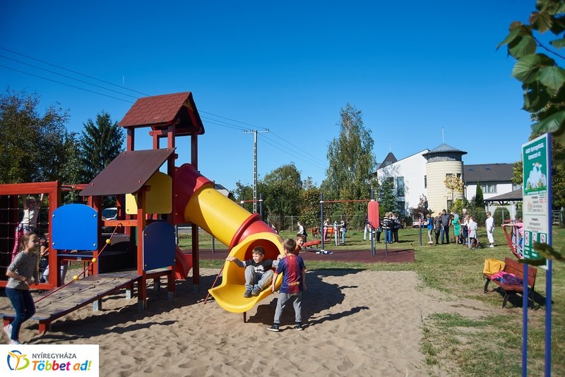 Sportpark a Csiha Kálmán utcán